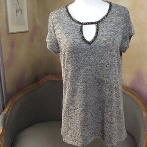 Juicy Couture rhinestone tee, size L